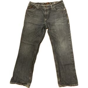 ARIAT F4 M4 CAT2 Jeans Men’s 34x30 Relaxed Boot Cut Medium Wash